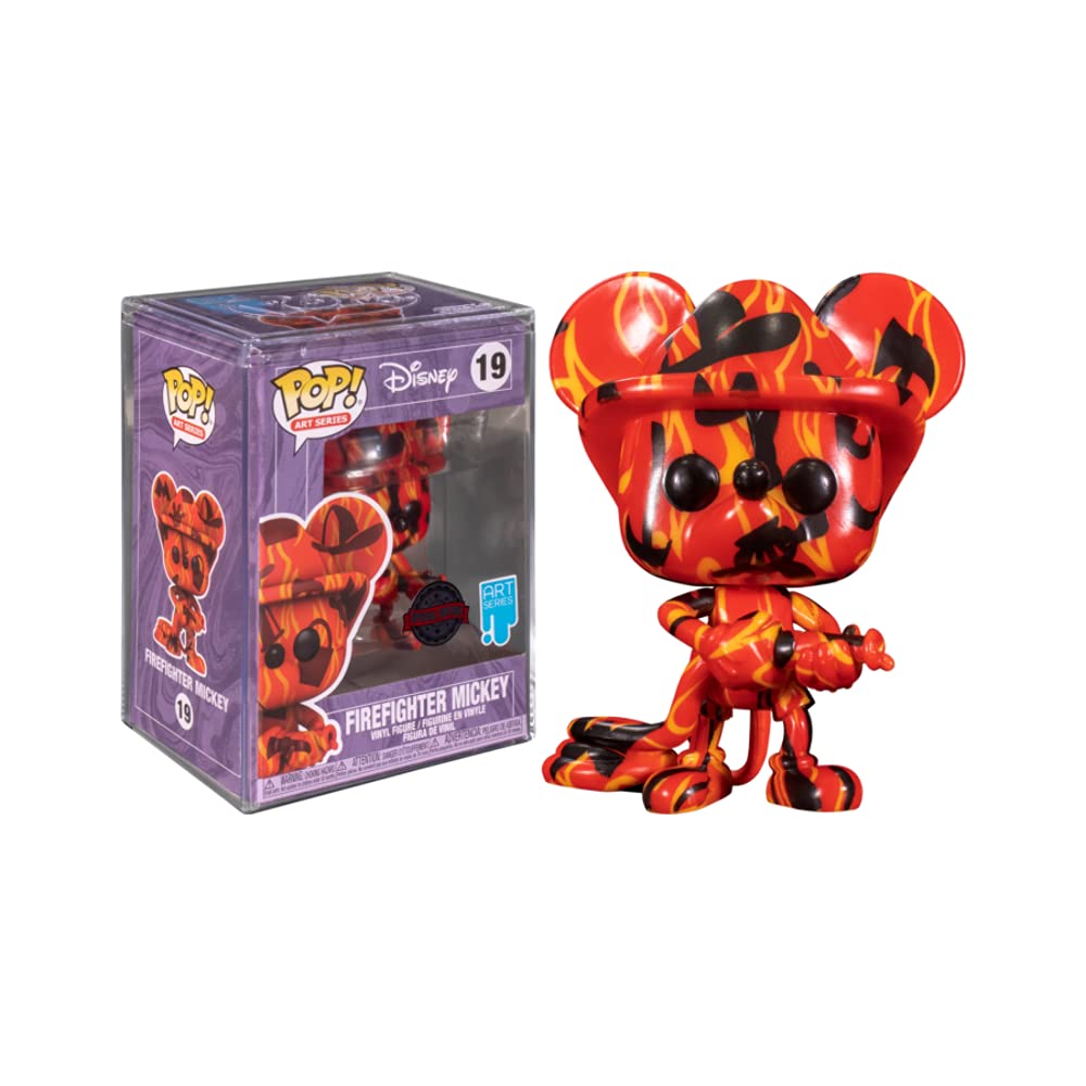 Pop Art Series Disney Firefighter Mickey #19 Special Edition Pop Art Series Disney Firefighter Mickey #19 Special Edition